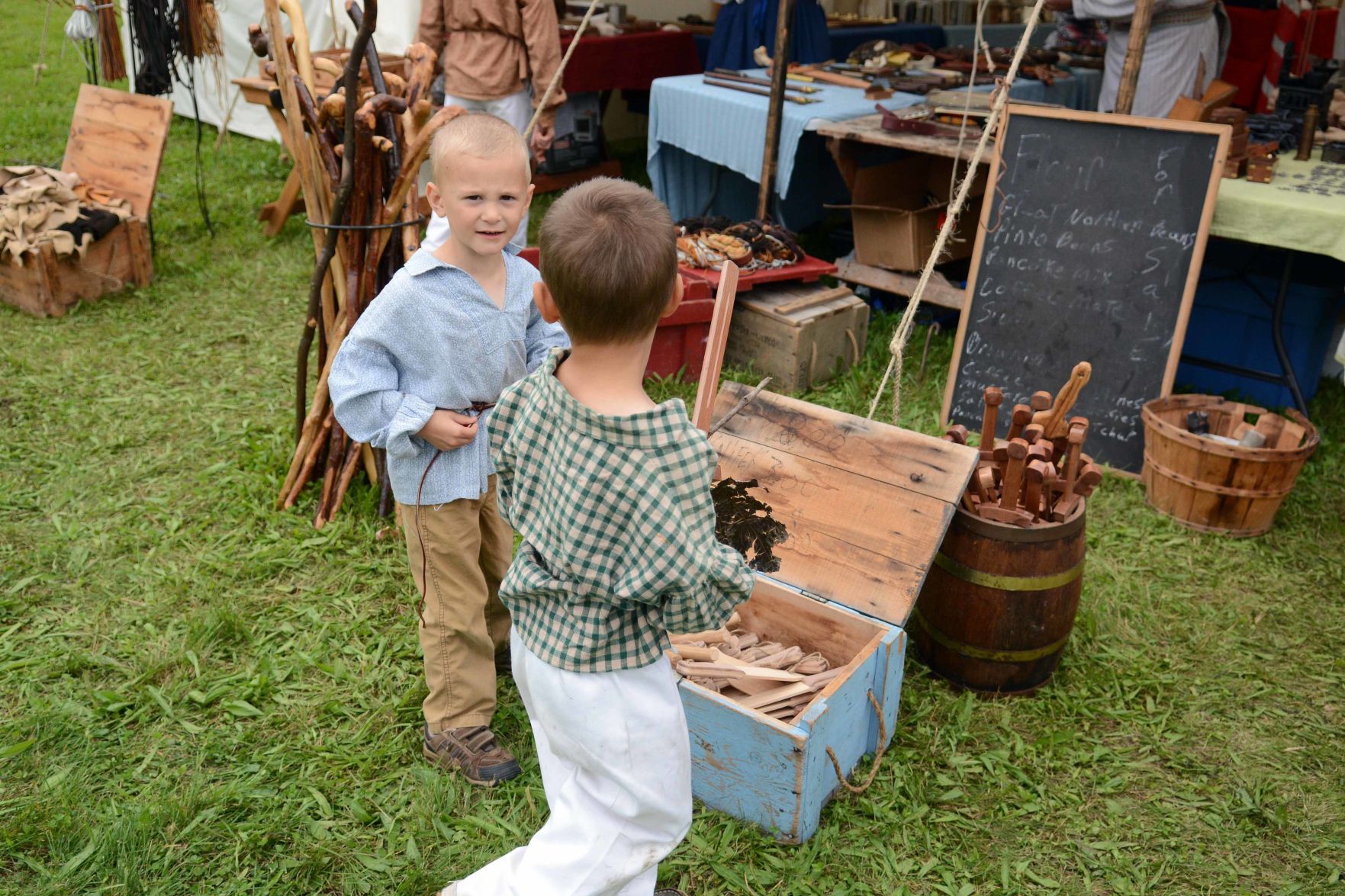 Scenes from the Baraboo River Rendezvous